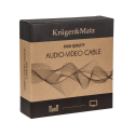 Kruger & Matz 3.0m Speaker Cable (Banana Plugs) Kruger & Matz 3.0m Speaker Cable (Banana Plugs)