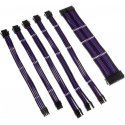 Kolink Core Adept Braided Cable Extension Kit - Jet Black/Titan Purple Kolink Core Adept Braided Cable Extension Kit - Jet Black/Titan Purple