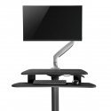 MACLEAN MC-848 Maclean MC-848 Desk workstation gas spring height adjustment max height 120cm MACLEAN MC-848 Maclean MC-848 Desk workstation gas spring height adjustment max height 120cm