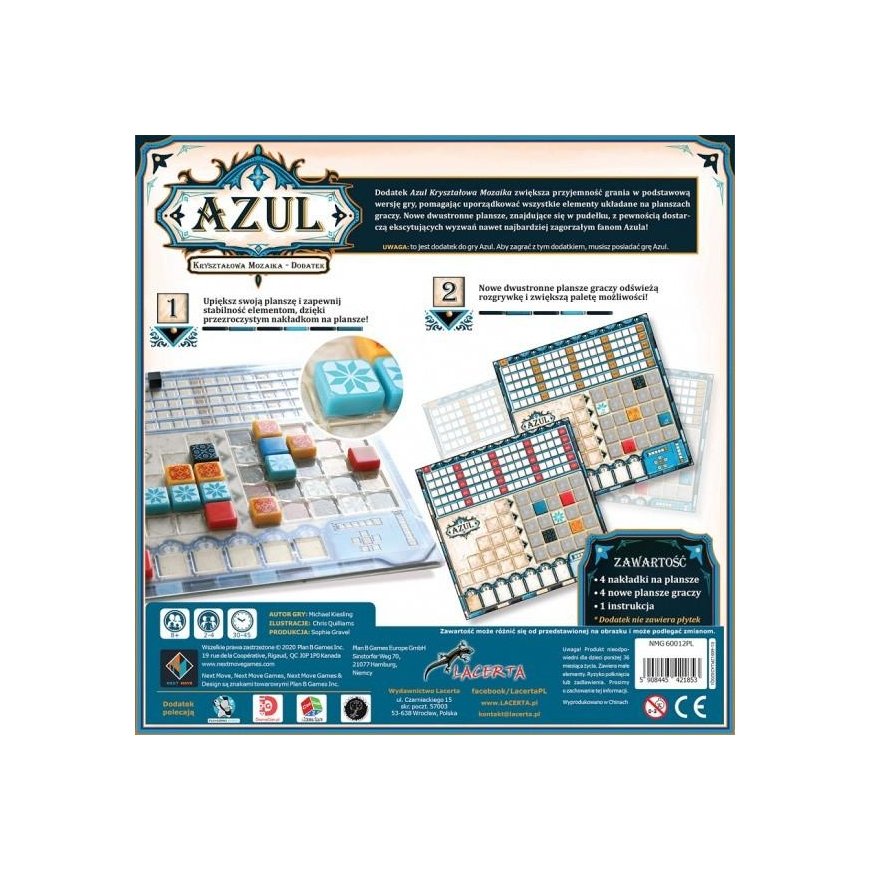 Lacerta Dodatek do gry azul kryształowa mozaika – 3