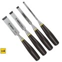 Topex Chisel set 6, 12, 18, 24mm 4 pcs. (09A310) Topex Chisel set 6, 12, 18, 24mm 4 pcs. (09A310)