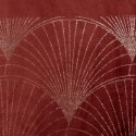 Eurofirany BLINK / 14 Aksominis stalo takelis su su dideliu art deco stiliaus vėduoklės raštu, 35X18 Eurofirany BLINK / 14 Aksominis stalo takelis su su dideliu art deco stiliaus vėduoklės raštu, 35X18