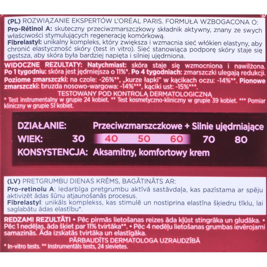 Dieninis veido kremas L'oreal REVITALIFT 50ml – 5