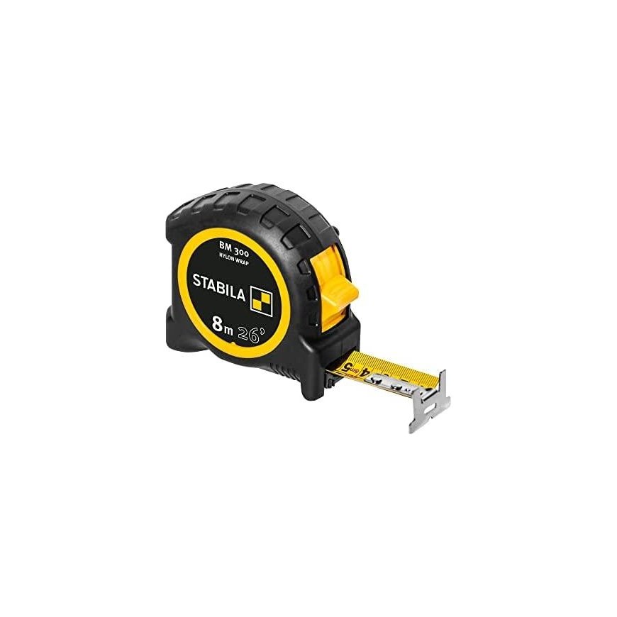 Roulette STABILA BM300 8m mm/inch