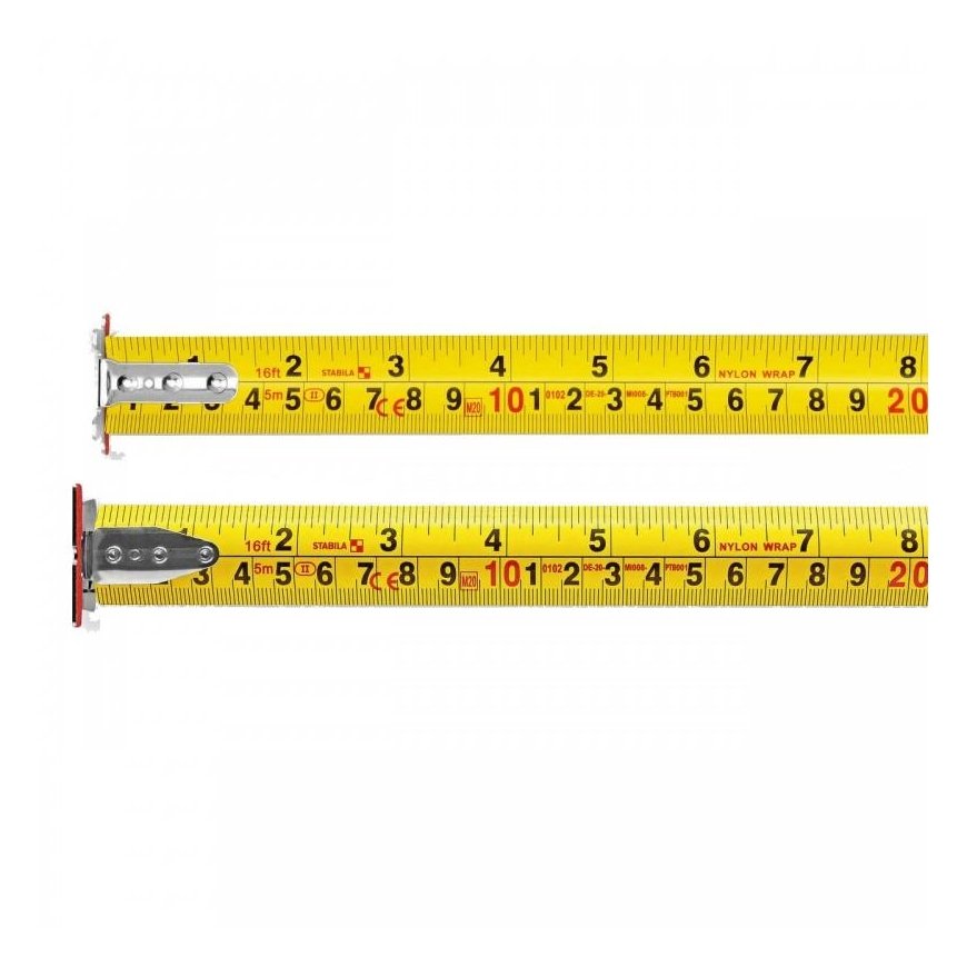 Roulette STABILA BM300 8m mm/inch – 5