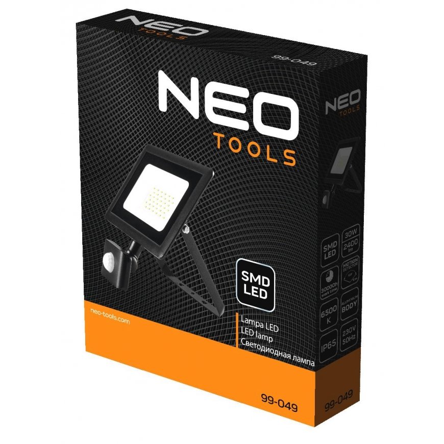 Neo Prožektorius su judesio jutikliu (Spotlight su judesio jutikliu SMD 30W 2400 lm 230V) – 5