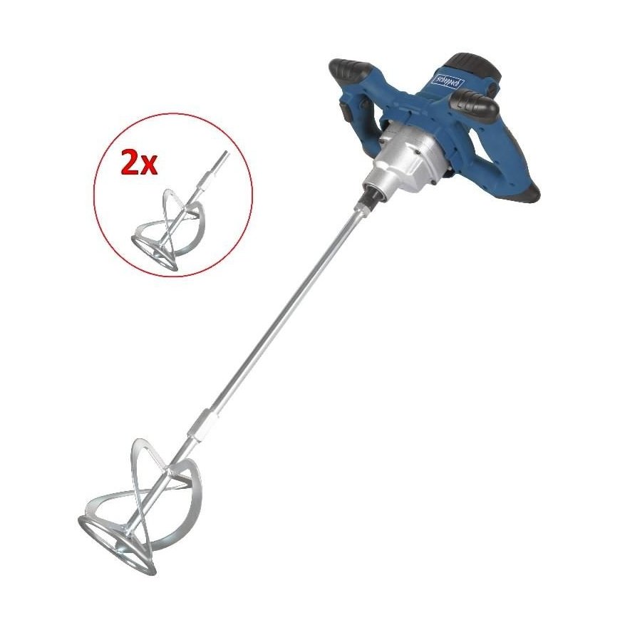Electric mixer PM1200 two mixing rods, Scheppach – 3