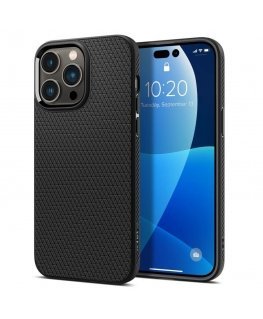 Spiginio Spigen skystas oras iPhone 14 Pro Max juoda/matinė juoda ACS04813