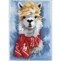 Beldizart Llama with scarf 27*38 cm WD2512 Beldizart Llama with scarf 27*38 cm WD2512