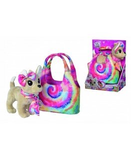 Plush puppy with a handbag Chi Chi Love Simba