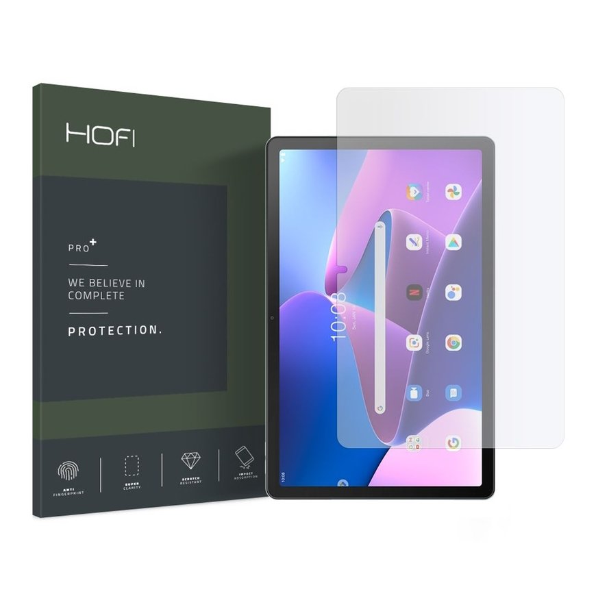 Hofi Защитное стекло 9H PRO+ с экстра защитой на экран Lenovo Tab M10 Plus 10.6'' Gen3 TB125 / TB128