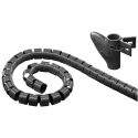 Goobay 51924 WireTube, juodas, Pakabinama dėžė - 2,5 m Goobay 51924 WireTube, juodas, Pakabinama dėžė - 2,5 m
