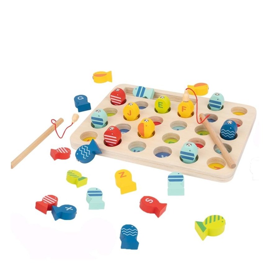 Tooky Toys Tooky Toy Medinė Žuvininkystės Laisvė Mokslas Literek 29 el. – 3