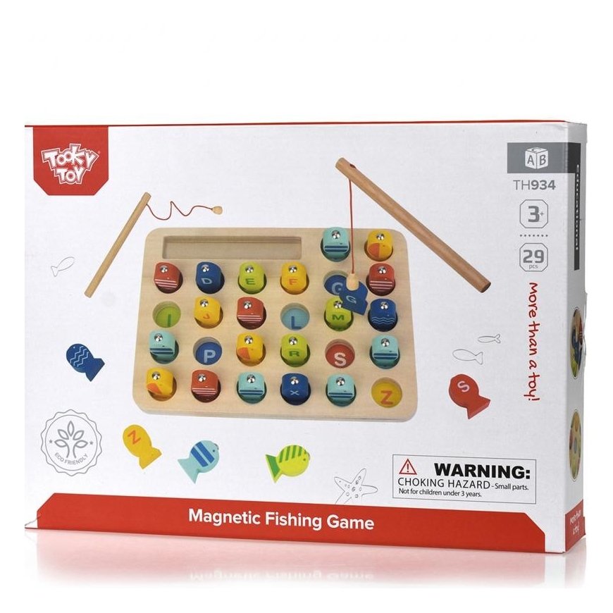Tooky Toys Tooky Toy Medinė Žuvininkystės Laisvė Mokslas Literek 29 el. – 6