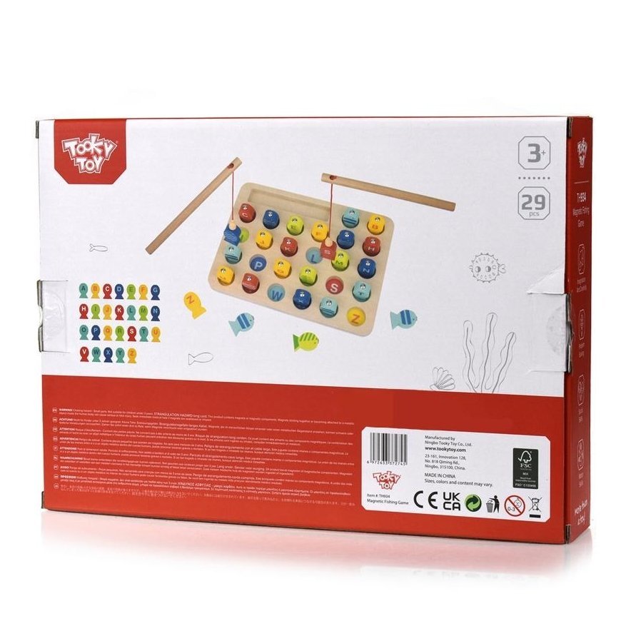 Tooky Toys Tooky Toy Wooden Fishing Freedom Science Literek 29 e. – 7