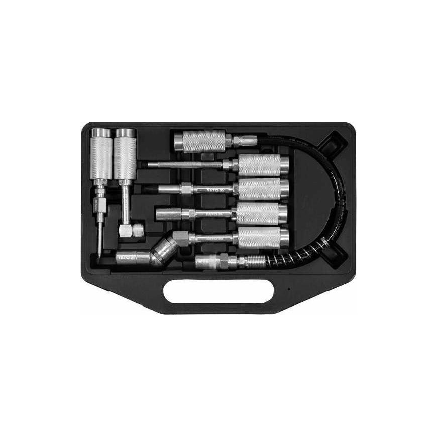 YATO NOZZLE SET FOR GREASE 7 pcs.