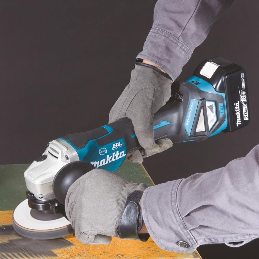 Makita DGA518ZU Cordless angle grinder, speed control 3000-8500min-1, 18V, ø125mm, "paddle" switch, – 3