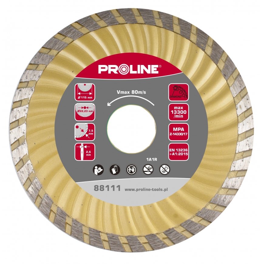 Proline „Pro-Line“ super turbo deimantinis diskas 180x2,7x7,5x22,2 (88113) – 2