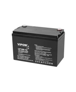 Lead battery VIPOW 12V 100Ah