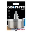 GRAPHITE Hole saws 28-75 x 30 mm, set of 5 pcs GRAPHITE Hole saws 28-75 x 30 mm, set of 5 pcs