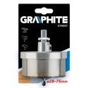 GRAPHITE Hole saws 28-75 x 30 mm, set of 5 pcs GRAPHITE Hole saws 28-75 x 30 mm, set of 5 pcs
