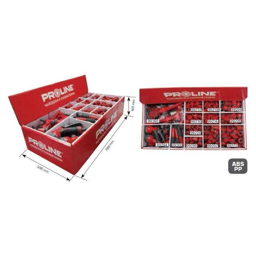 Proline Pro-Line jungčių ir purkštuvų rinkinys 313 vnt. - 99800
