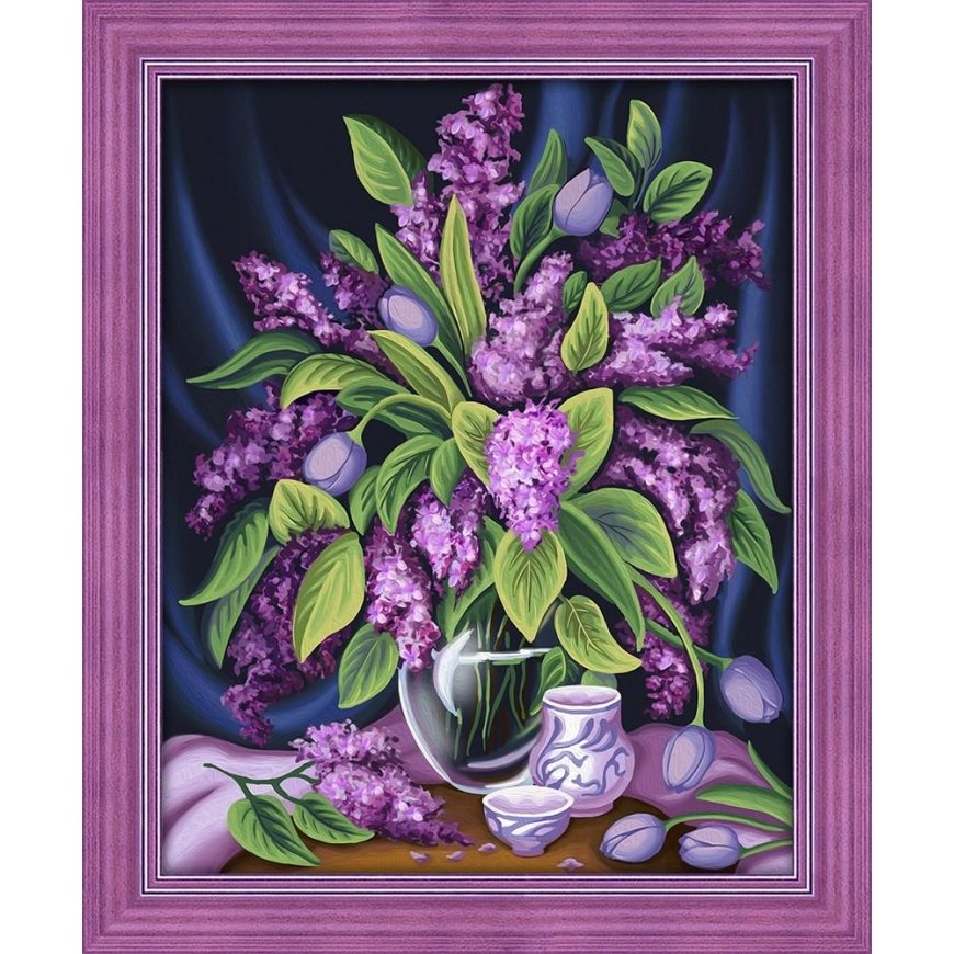 Beldizart Diamond painting set Lilac 50х40