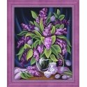 Beldizart Diamond painting set Lilac 50х40 cm AZ-1629