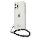 Guess GUHCP12MKPSBK iPhone 12/12 Pro 6.1quot Transparent hardcase Black Pearl Guess GUHCP12MKPSBK iPhone 12/12 Pro 6.1quot Transparent hardcase Black Pearl