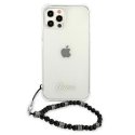 Guess GUHCP12MKPSBK iPhone 12/12 Pro 6.1quot Transparent hardcase Black Pearl Guess GUHCP12MKPSBK iPhone 12/12 Pro 6.1quot Transparent hardcase Black Pearl