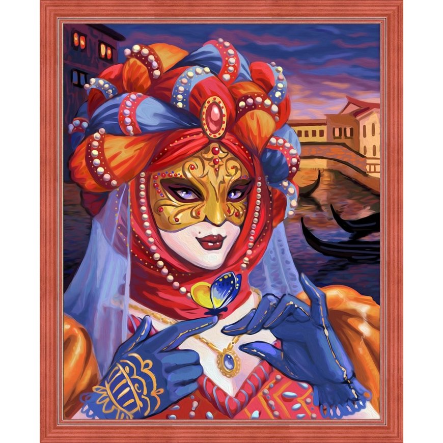 Beldizart Diamond painting set Venetian Madam