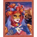 Beldizart Diamond painting set Venetian Madam 40х50 cm AZ-1586 Beldizart Diamond painting set Venetian Madam 40х50 cm AZ-1586