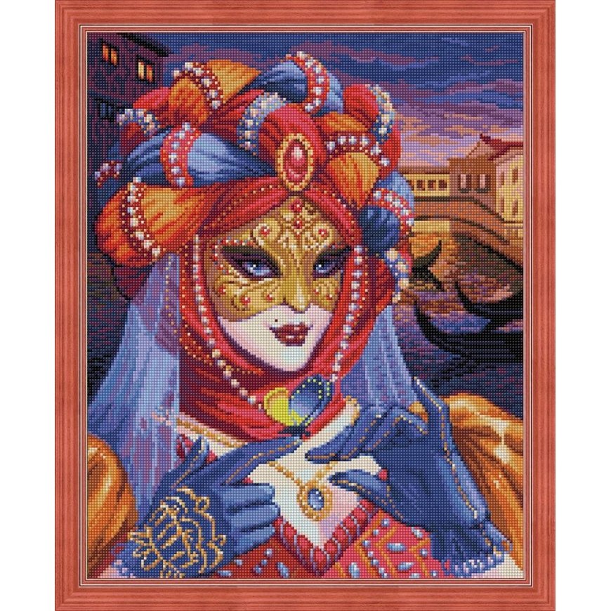 Beldizart Deimantinio dažymo komplektas Venetian Madam 40х50 cm AZ-1586 – 2