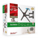 BARKAN BM343 13"-65" lygiam/lenktam TV, 4 lankstu, sieninis, juodas BARKAN BM343 13"-65" lygiam/lenktam TV, 4 lankstu, sieninis, juodas
