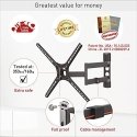 BARKAN BM343 13"-65" for flat/curved TV, 4 hinges, wall mounted, black BARKAN BM343 13"-65" for flat/curved TV, 4 hinges, wall mounted, black