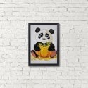 Beldizart Panda su moliūgu 20 х 30 cm WD318 Beldizart Panda su moliūgu 20 х 30 cm WD318