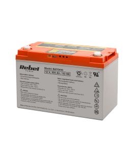 Lead battery Rebel 12V 100Ah