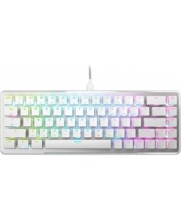 ROCCAT Vulcan II Mini RGB balta mechaninė klaviatūra (US, Raudona switch)