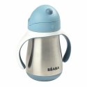 BEABA METALINĖ GERTUVĖ SU ŠIAUDELIU, 250 ML, WINDY Mėlynas BEABA METALINĖ GERTUVĖ SU ŠIAUDELIU, 250 ML, WINDY Mėlynas