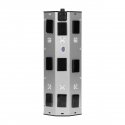 Orno Baldai, kitchen outlet, fastened with Velcro, with USB charger - 3x2P + Z, 2xUSB, INOX.
