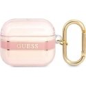 Guess Protective Case Strap Collection for AirPods 3, Pink Guess Protective Case Strap Collection for AirPods 3, Pink