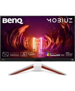 Monitorius BenQ EX2710U | 27" MOBIUZ/Gaming/IPS/4K(3840 x 2160)/ 144 Hz /16:9/HDRi vaizdas ir tikras „treVolo“ garsas