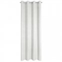 Eurofirany ELIZA Soft velvet night curtain with small pattern, 140X250 cm, loops / rings, color: whi Eurofirany ELIZA Soft velvet night curtain with small pattern, 140X250 cm, loops / rings, color: whi