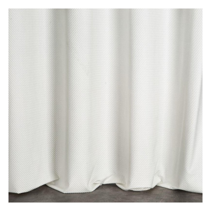 Eurofirany ELIZA Minkšto aksomo naktinė užuolaida su smulkiu raštu, 140X250 cm, kilpos / žiedai, spa – 8
