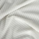 Eurofirany ELIZA Soft velvet night curtain with small pattern, 140X250 cm, loops / rings, color: whi Eurofirany ELIZA Soft velvet night curtain with small pattern, 140X250 cm, loops / rings, color: whi