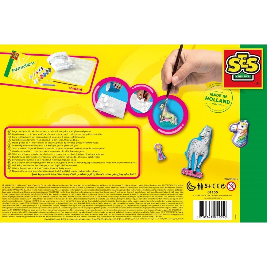 SES Kūrybinis rinkinys „Arkliukai" – 12