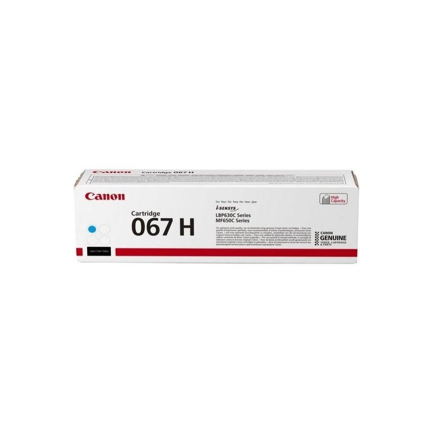 Canon 067H (5105C002) cartridge for laser printers, Blue (2350 pages) – 2