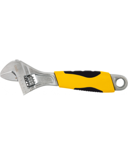 Topex Adjustable Swedish Wrench 250mm Rubber Handle (35D123)