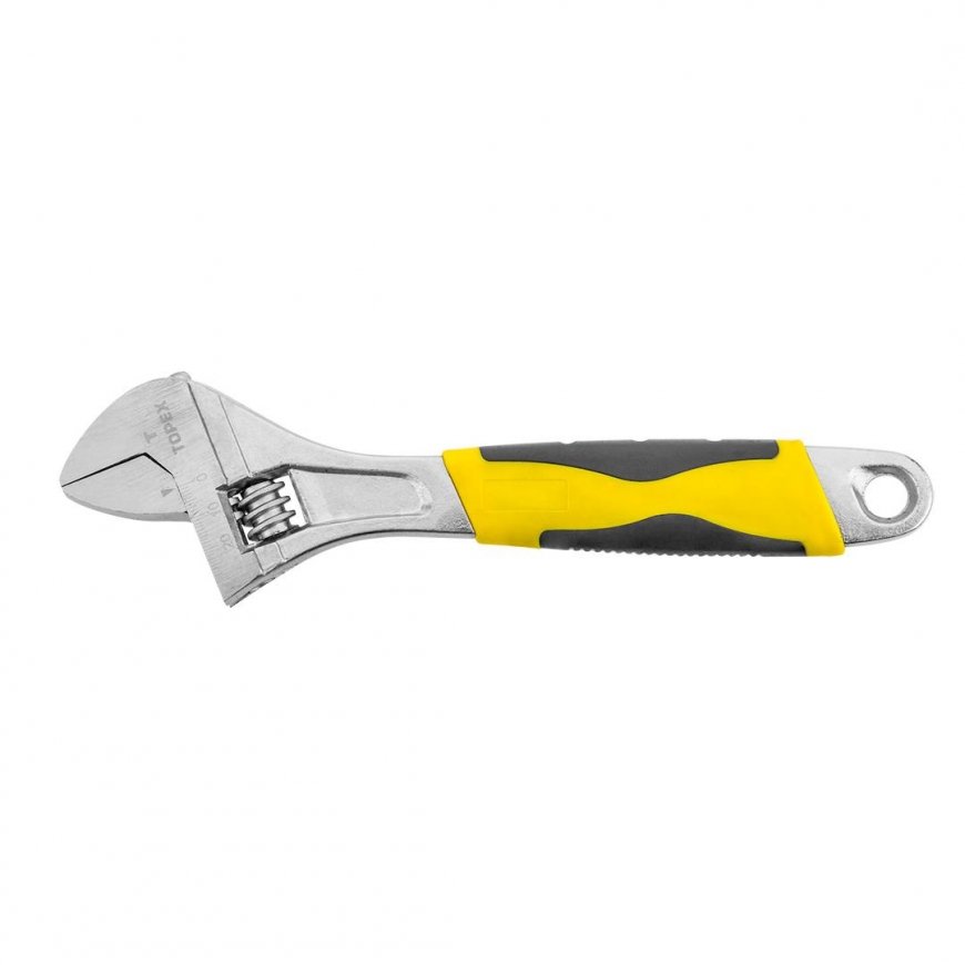 Topex Adjustable Swedish Wrench 250mm Rubber Handle (35D123) – 2