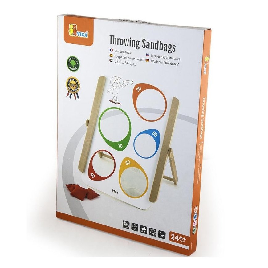 Viga Toys Wooden Target Throwing Game "Viga" – 5
